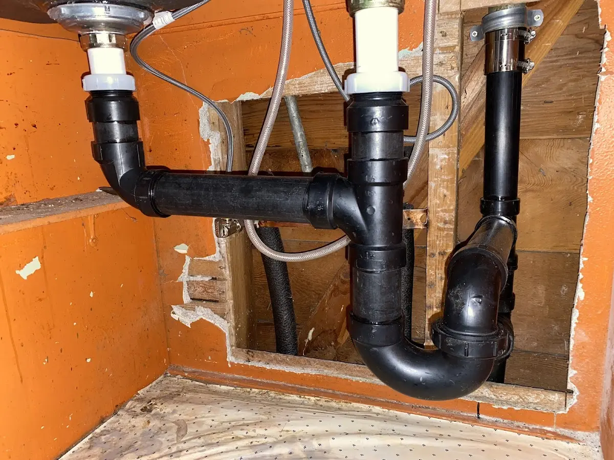 Professional Plumbing Inspection equipment and tools on the job in Webster